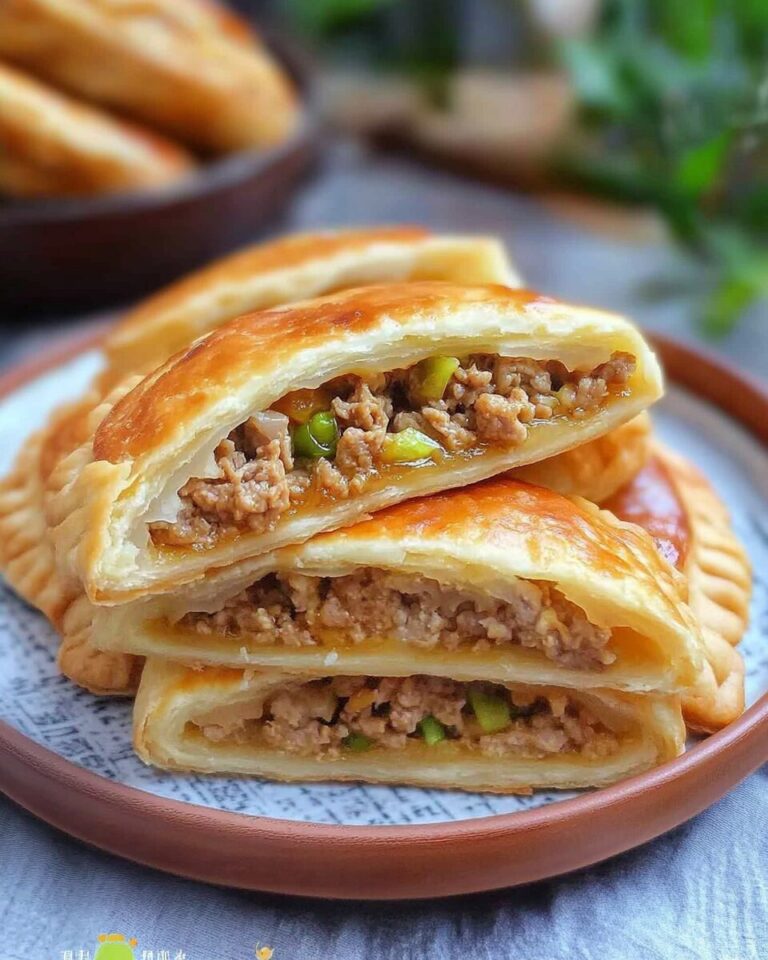 Chinese Meat Pies (Xian Bing) - knedir Recipes