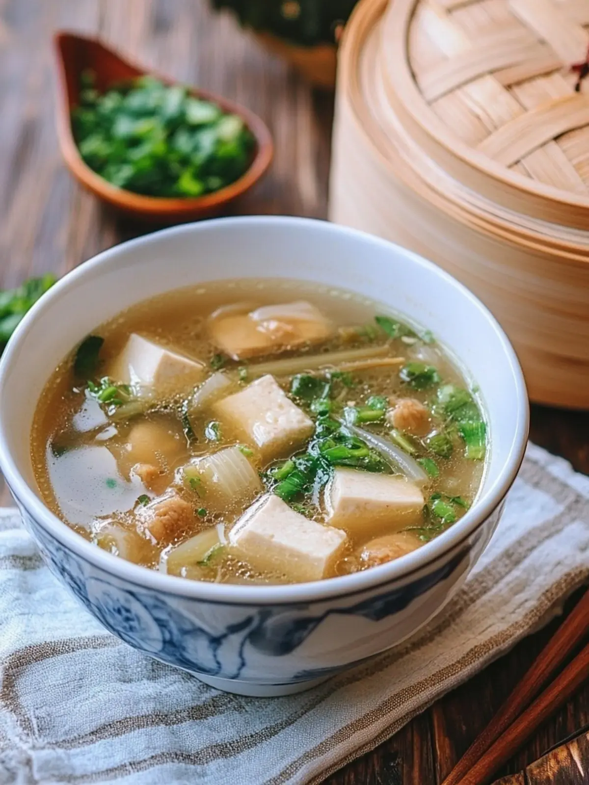 Ultimate Yan Du Xian Shanghai Pork Soup with Bamboo & Tofu
