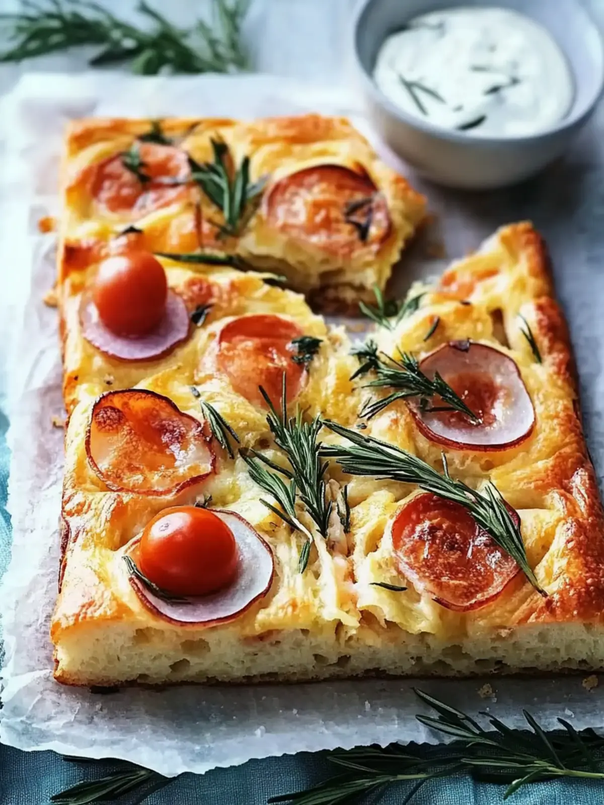 Breakfast Focaccia