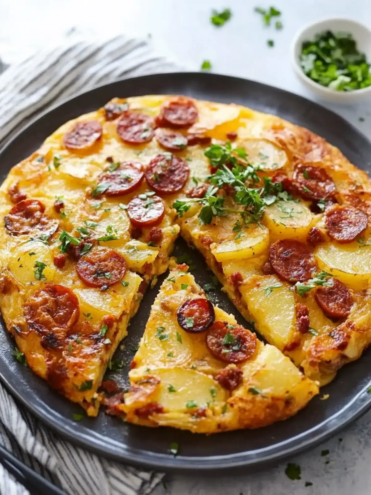 Irresistible Spanish Potato And Chorizo Tortilla You’ll Love