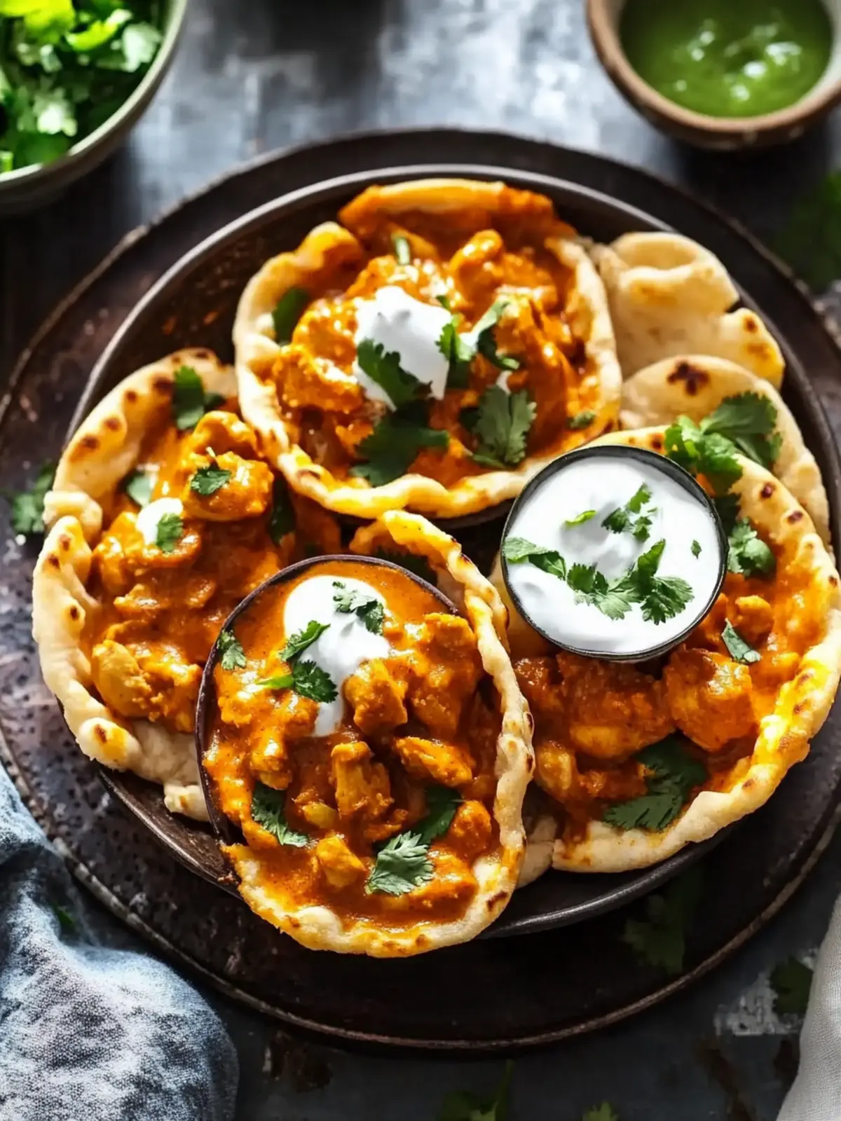 Delicious Butter Chicken Roti Bowls Kids Will Love