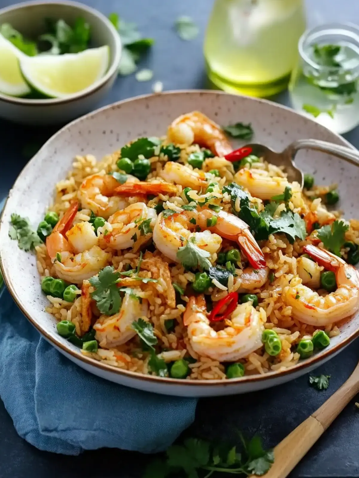 Easy Garlic Prawns And Sweet Chilli Fried Rice: A Delicious Delight