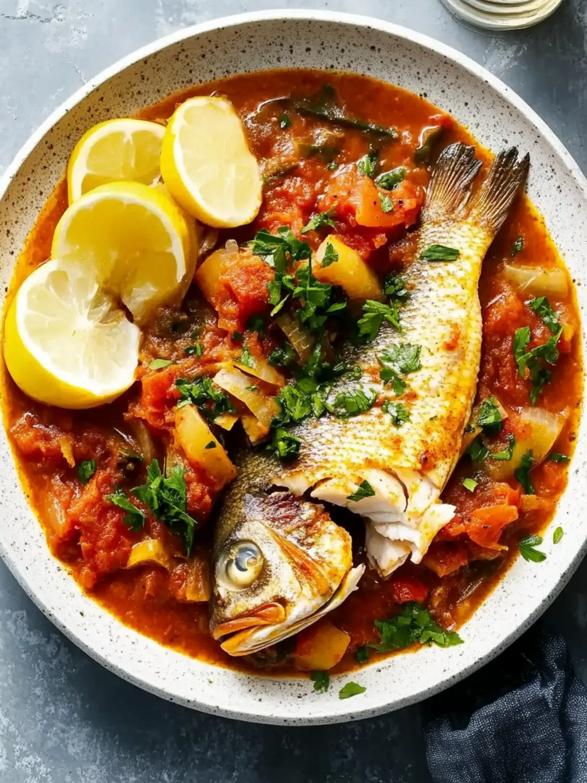 Ultimate Moroccan Braised Fish in Tomato Sauce - Delicious & Easy