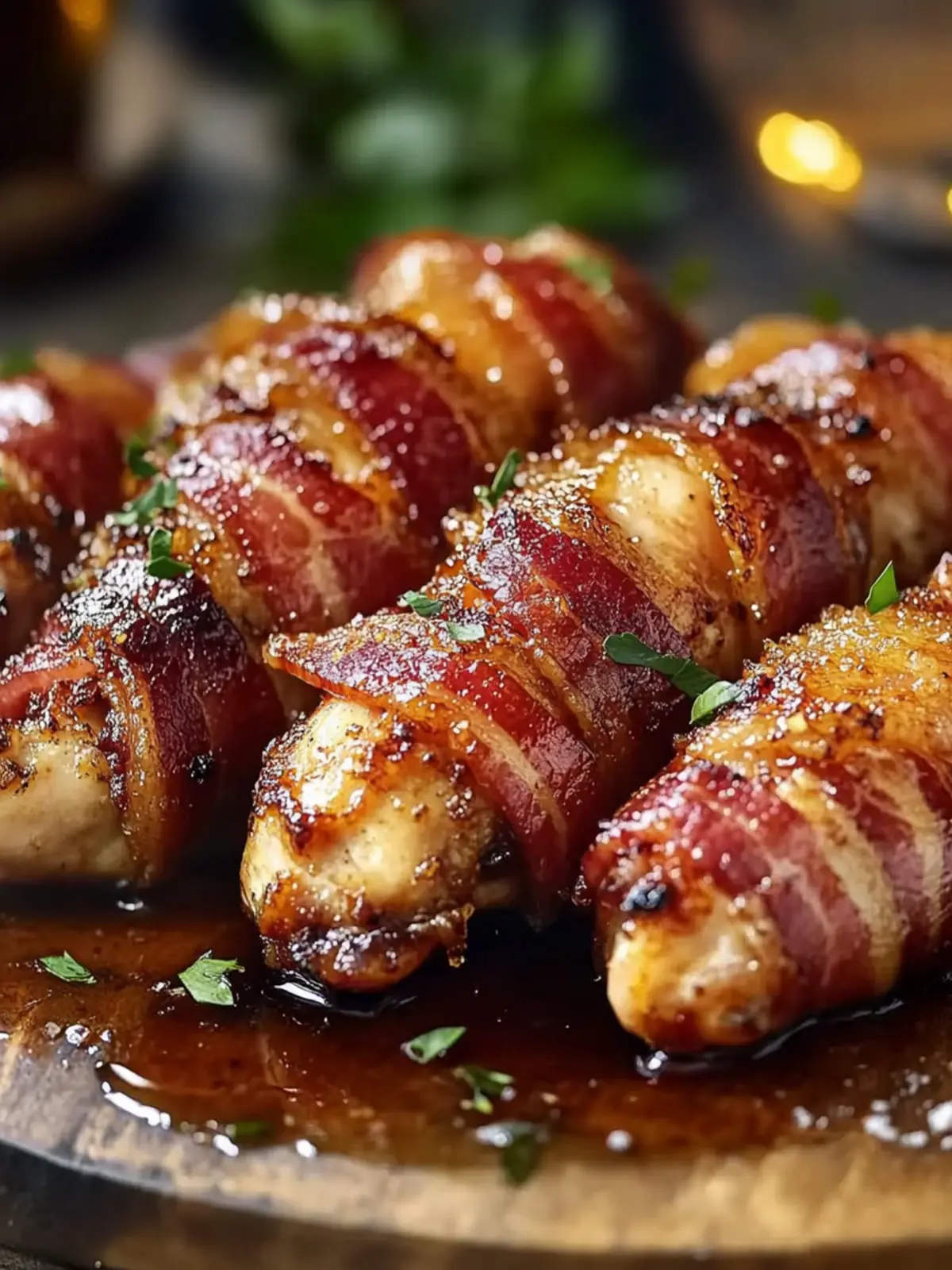 Sweet and Savory Brown Sugar Bacon-Wrapped Chicken Delight Brown Sugar Bacon-Wrapped Chicken