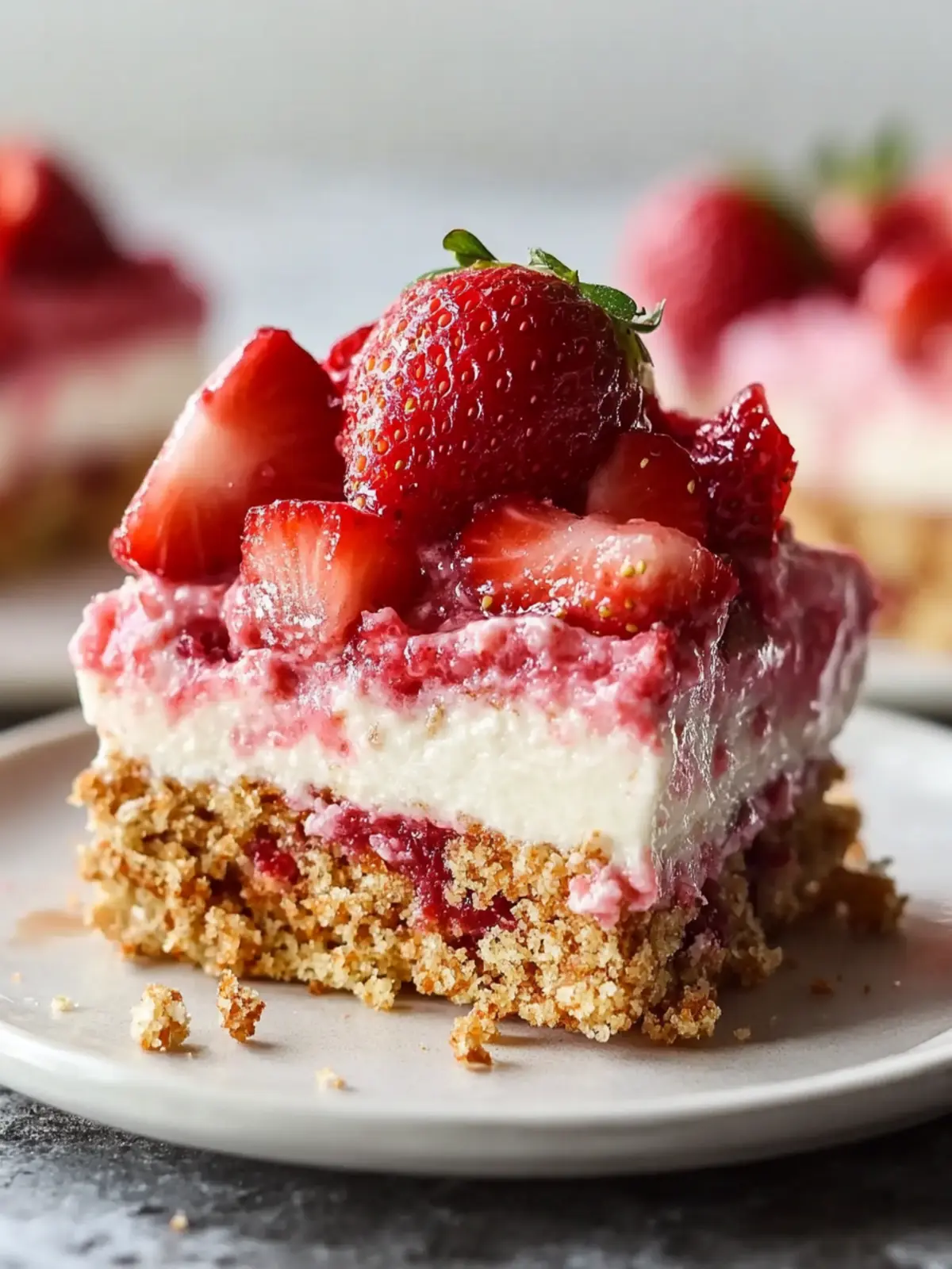 Irresistible Strawberry Cheesecake Pretzel Crunch Bars Recipe Strawberry Cheesecake Pretzel Crunch Bars
