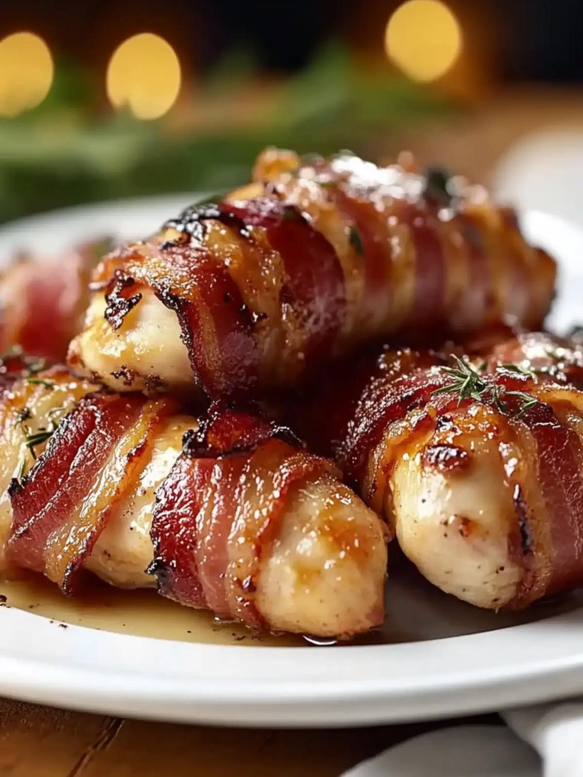 Sweet and Savory Brown Sugar Bacon-Wrapped Chicken Delight Brown Sugar Bacon-Wrapped Chicken